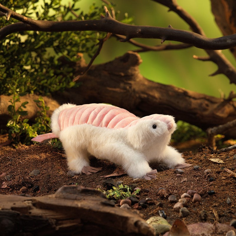 Folkmanis Finger Puppet - Pink Fairy Armadillo