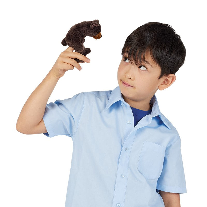 Folkmanis Finger Puppet - Mini Sitting Bear