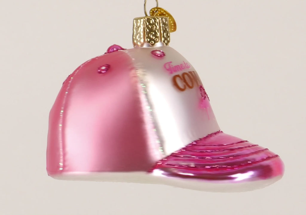 OWC Cowgirl Trucker Cap Ornament