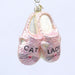 Old World Christmas Cat Lady Slippers Ornament