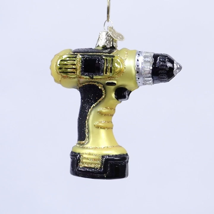 Old World Christmas Power Drill Ornament