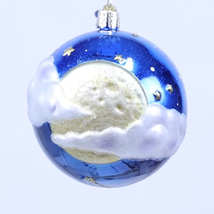 Old World Christmas Moonglow Ornament