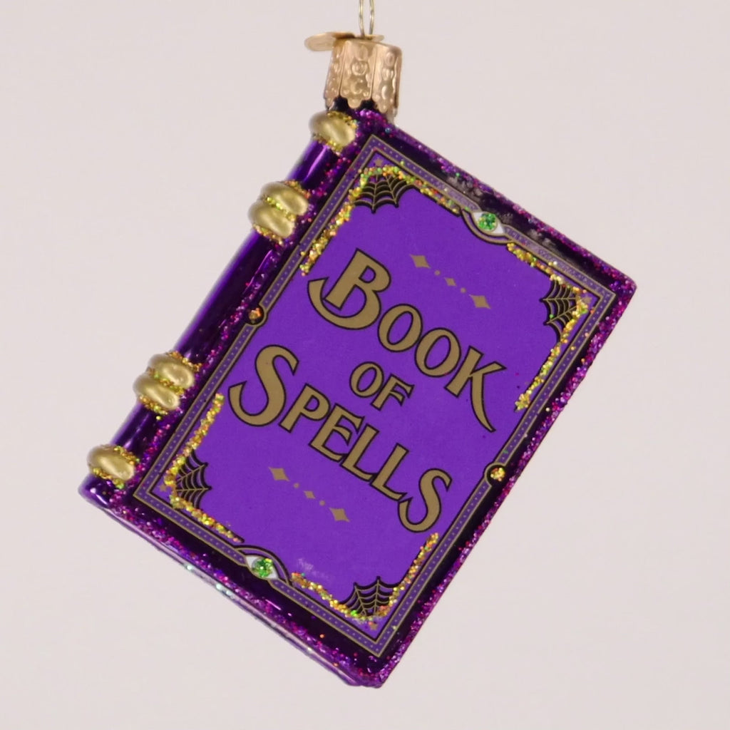 OWC Book Of Spells Ornament