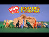 Dino Dig & Diorama - Excavate & Display 10 Dinosaurs