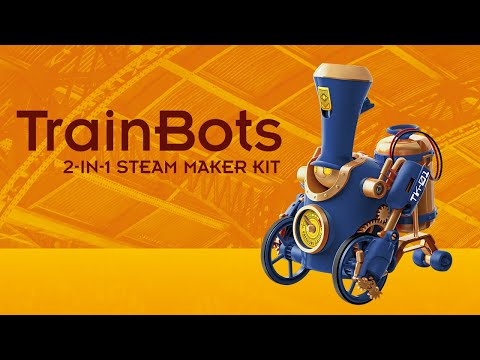 Train Bots - 2 in 1 Steam Maker Kit