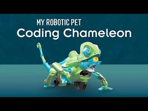 My Robotic Pet Coding Chameleon