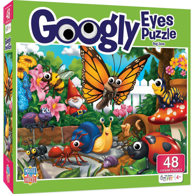Bug Zone 48 Piece Google Eyes Puzzle