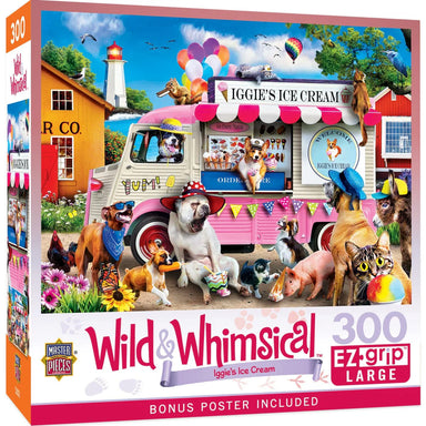 Iggie's Ice Cream 300 Piece Wild & Whimsical Large Format Puzzle