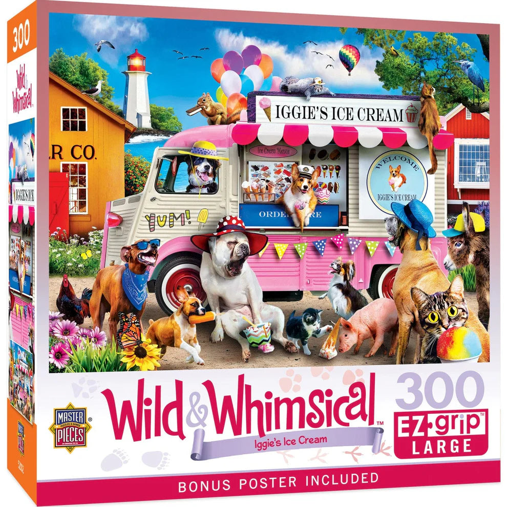 Iggie's Ice Cream 300 Piece Wild & Whimsical Large Format Puzzle
