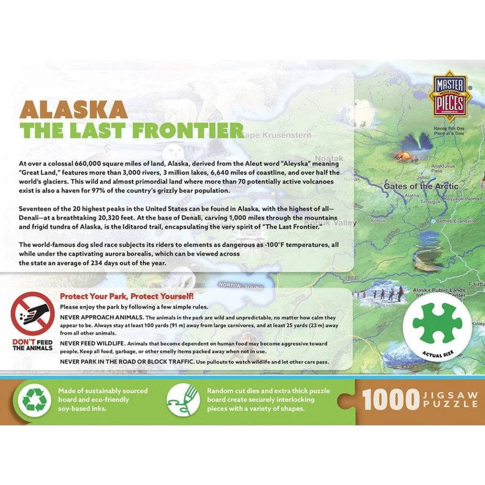 Alaska National Park 1000 Piece Puzzle