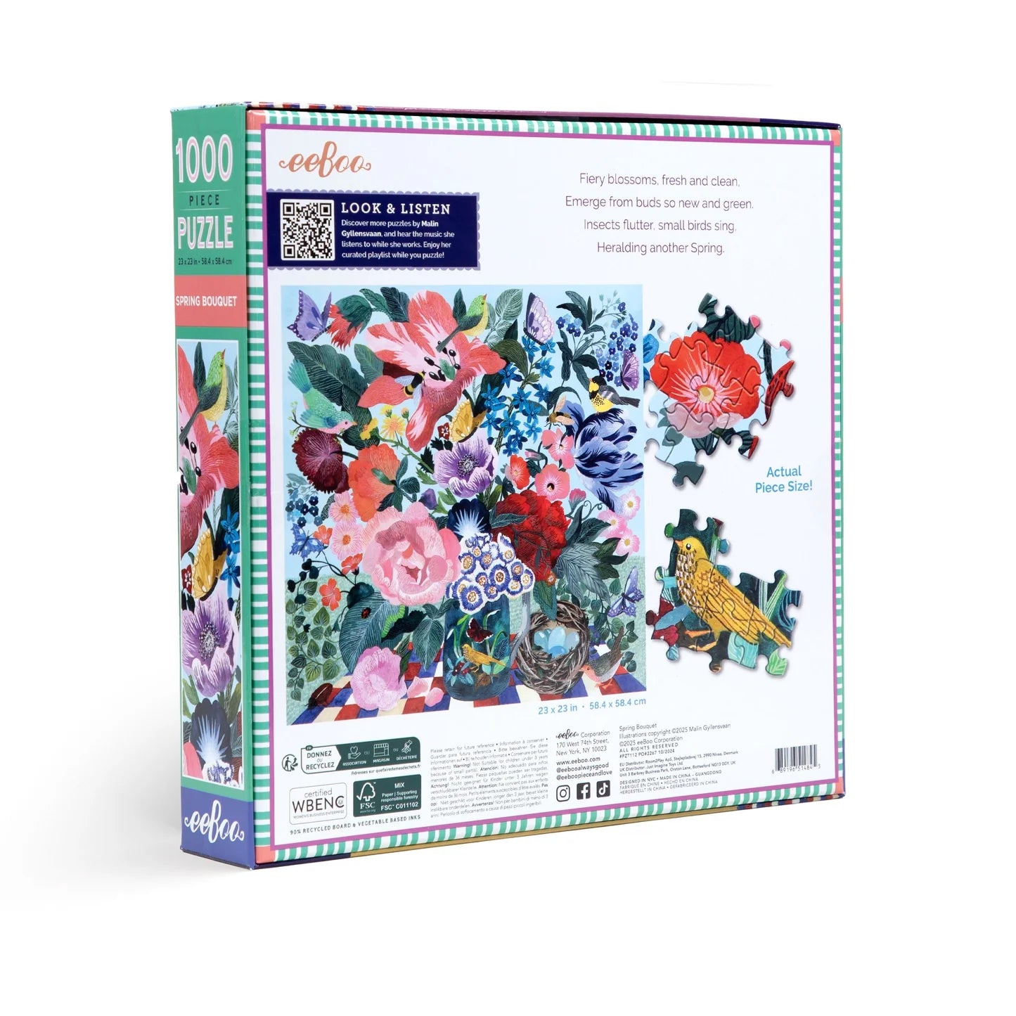 Spring Bouquet 1000 Piece Puzzle
