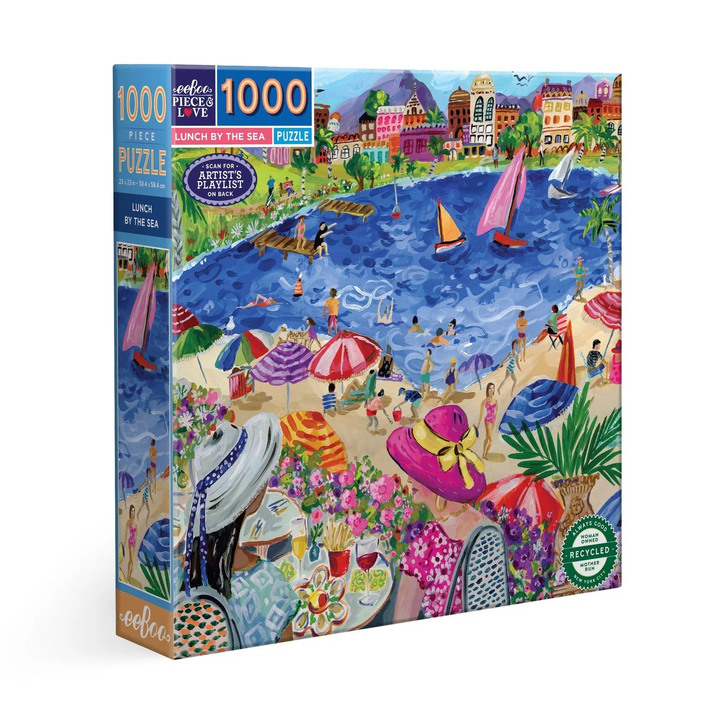 Lunch By The Sea 1000 Piece Puzzle
