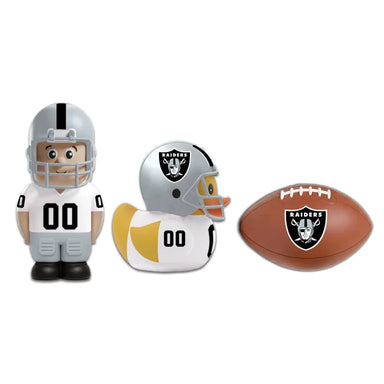 MSTR Las Vegas Raiders NFL Bathletes Bath Toys