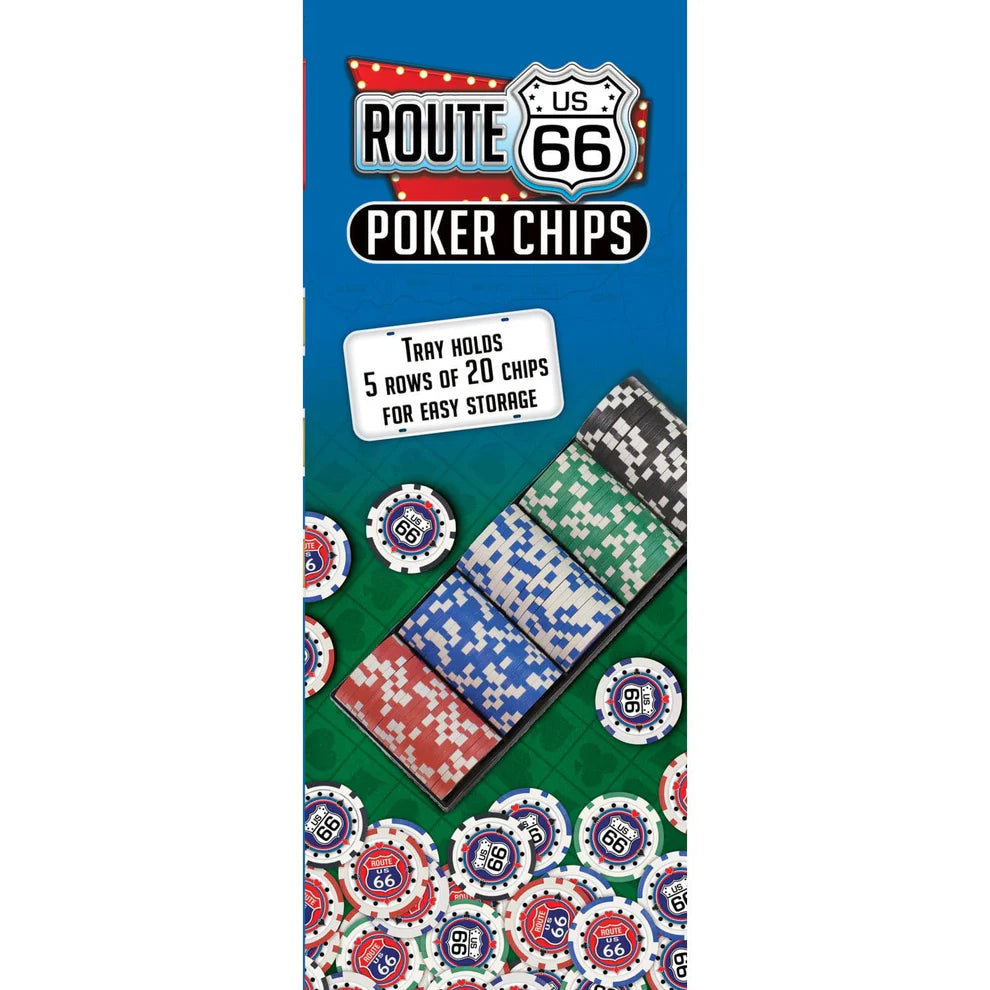 Route 66 11.5gm Poker Chips