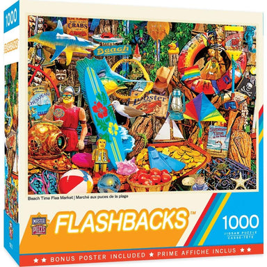 Beach Time Flea Market 1000 Piece Flashbacks Puzzle