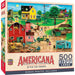 After The Chores 500 Piece Americana Puzzle