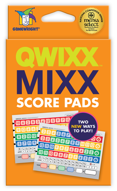 Qwixx Mixx - Replacement Score Pads