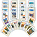 Discover America's National Parks Travel Stamps Playing Cards