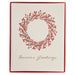 Pepperberry Wreath Boxed Holiday Cards