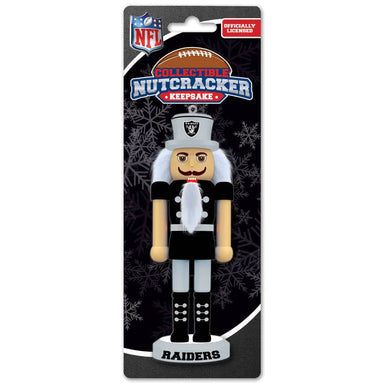 Las Vegas Raiders NFL Miniature Nutcracker Keepsake