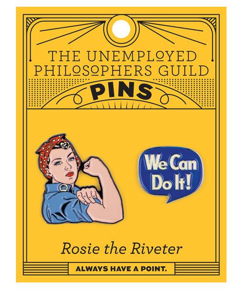 UPG Rosie & "We Can Do It!" Enamel Pin Set