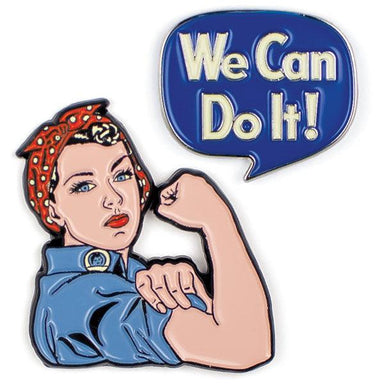 UPG Rosie & "We Can Do It!" Enamel Pin Set