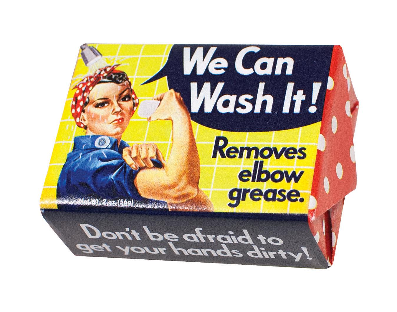 UPG We Can Wash It! - Removes Elbow Grease. 2oz Bar Soap