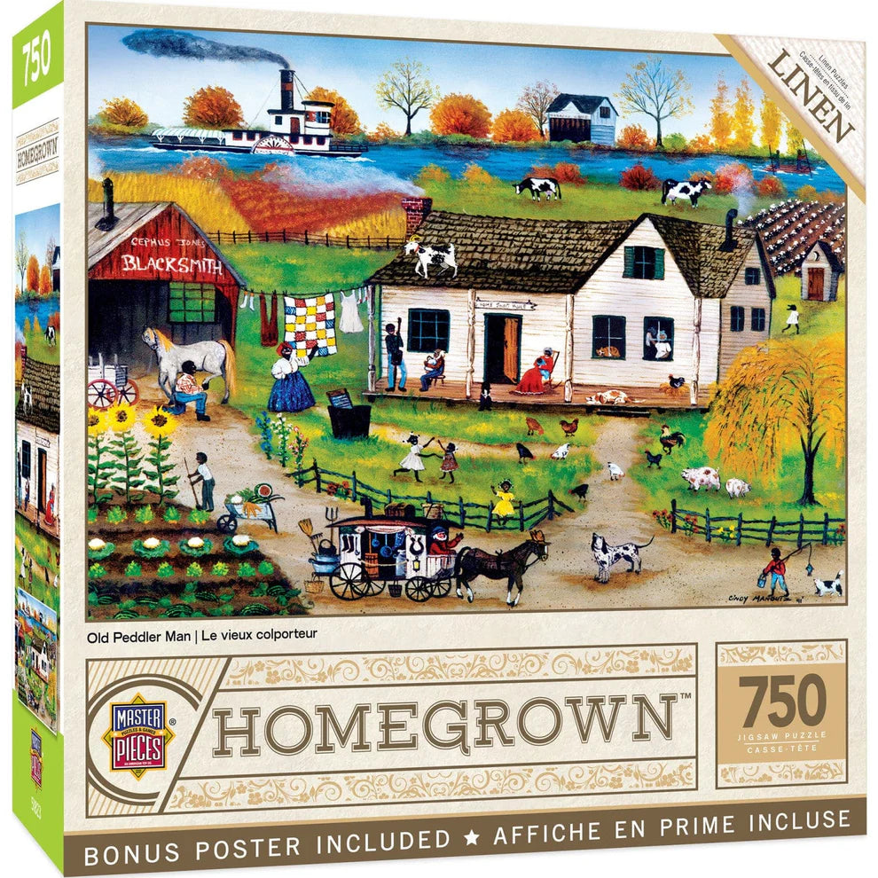 Old Peddler Man Homegrown 750 Piece Puzzle