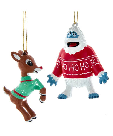 Rudolph The Red Nose Reindeer® Character Ornament - (Single) Bumble or Rudolph