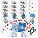 Los Angeles Dodgers MLB 2-Decks of Playing Cards and Dice