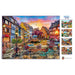 Cycling at Colmar, France 550 Piece Travel Diary Puzzle    