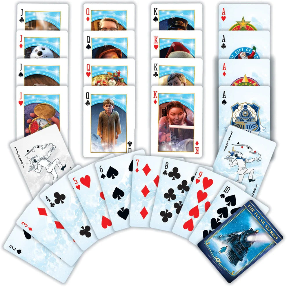MSTR The Polar Express Playing Cards