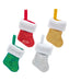 Miniature Sequin Stocking - Single, Various Colors