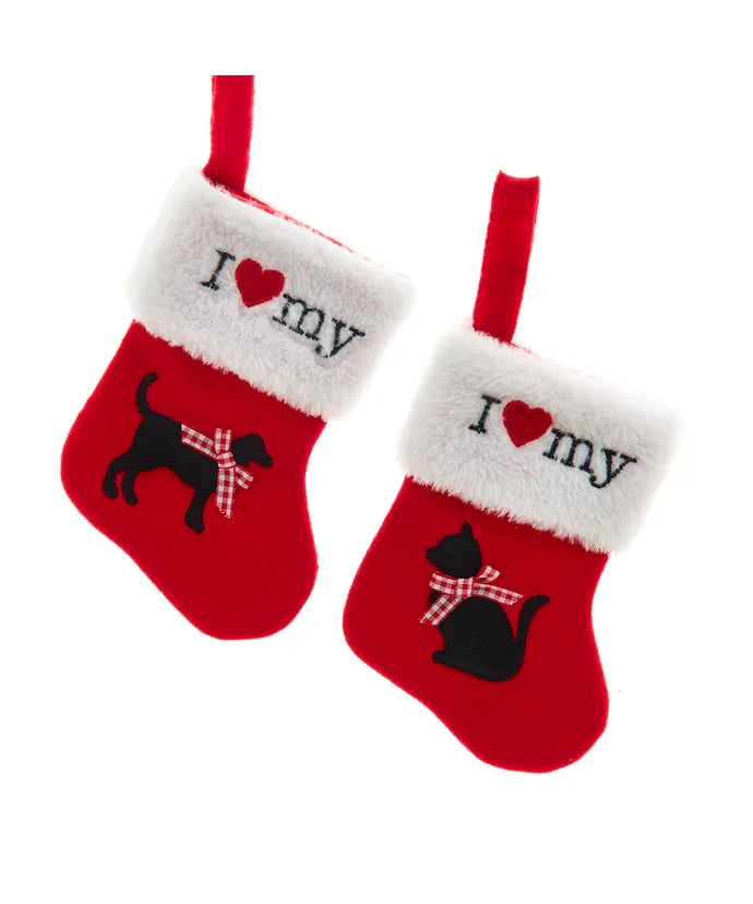 Mini Stocking for Cat Or Dog - Single, Various Styles