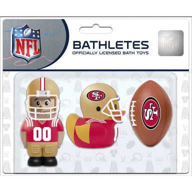 MSTR San Francisco 49ers NFL Bathletes Bath Toys