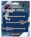 Shark Enamel Hair Pins
