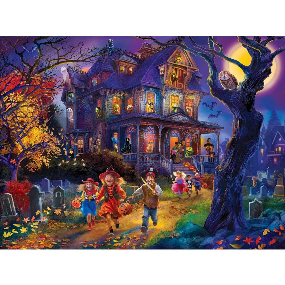 Creepy Corners Glow in The Dark 300 Piece Puzzle