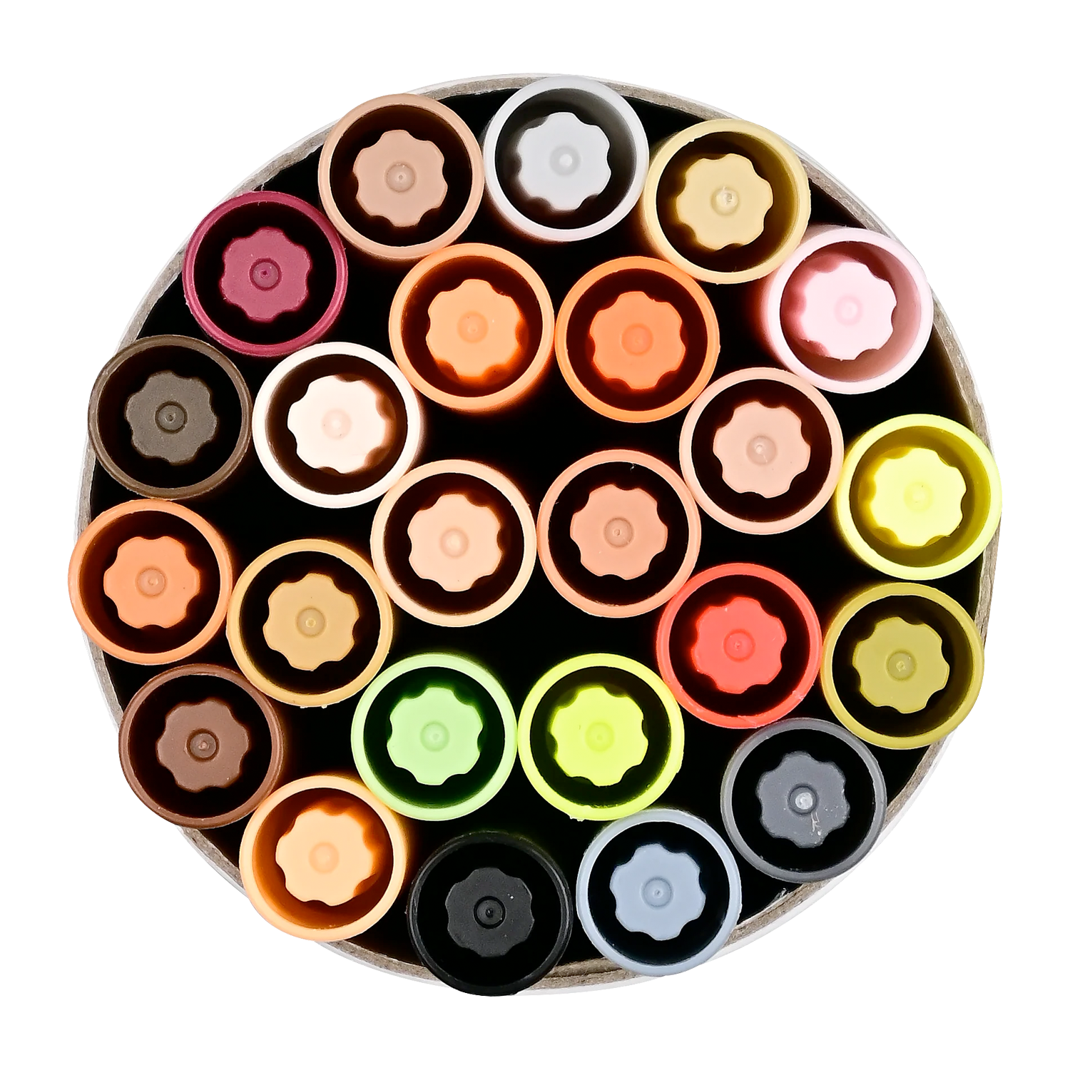PTR Studio Series - Dual-Tip Skin Tone Markers (Set of 24)