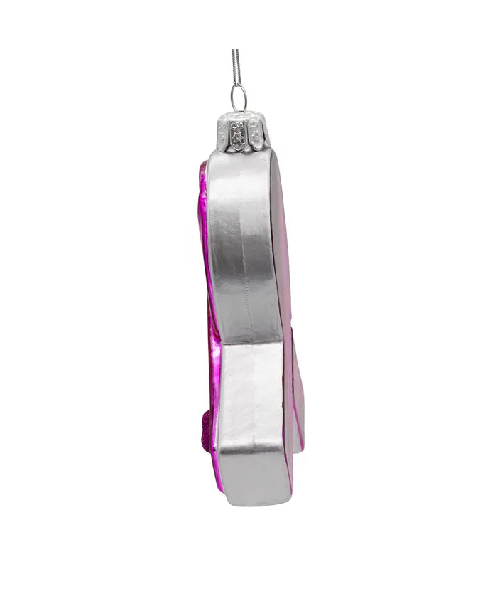 Susan G. Komen® Glass Pink Ribbon Ornament