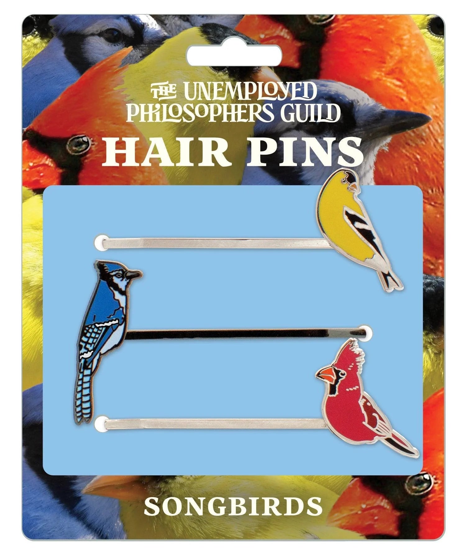 UPG Song Birds Enamel Hair Pins