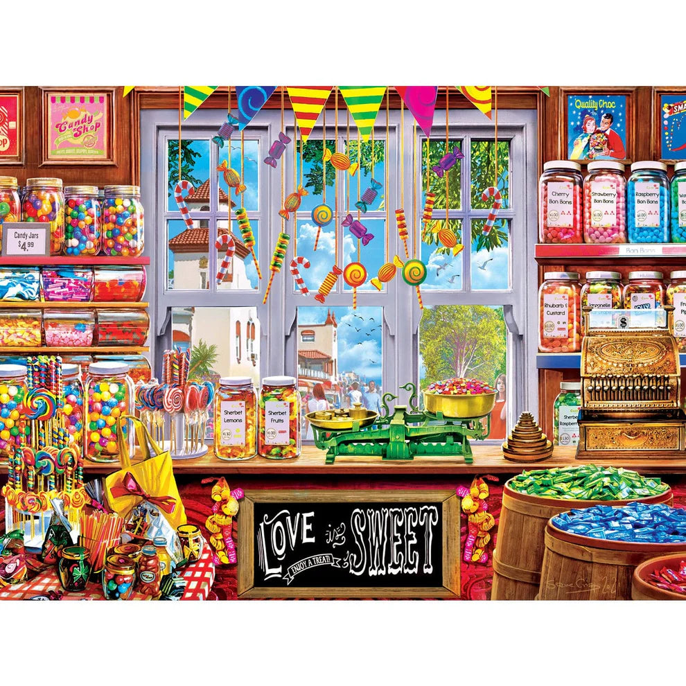 Love Is Sweet Shopkeepers 750 Piece Puzzle