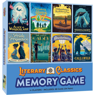 Literary Classics Memory Game
