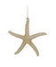 Gold Glitter Acrylic Starfish Ornament