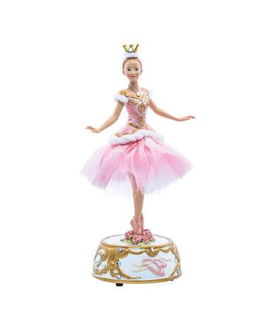 Musical Pink Ballerina Figurine