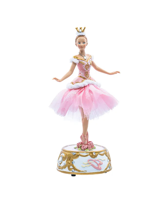 Musical Pink Ballerina Figurine