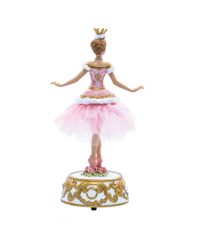 Musical Pink Ballerina Figurine