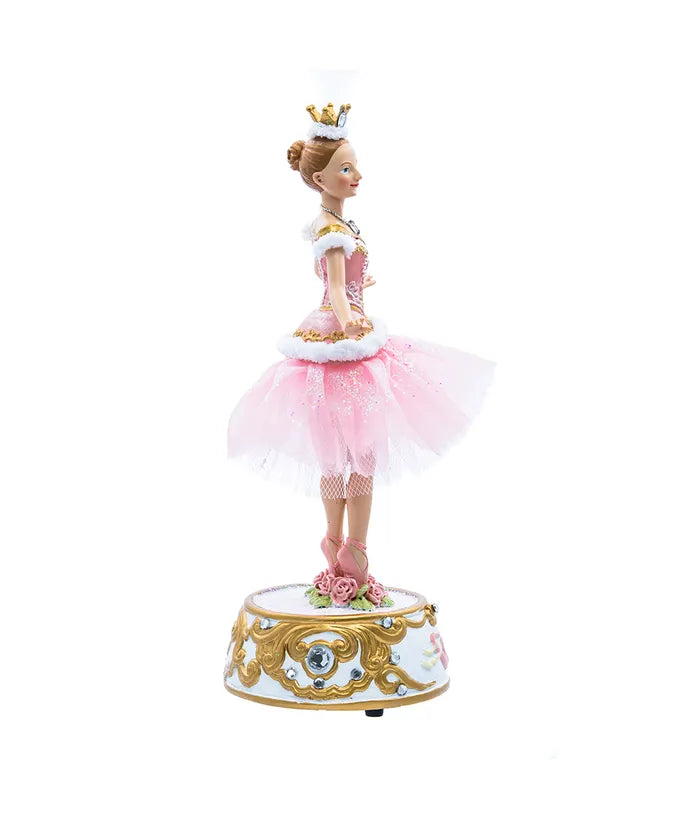 Musical Pink Ballerina Figurine