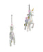 Pastel Iridescent Unicorn Ornament - Single, Various Options