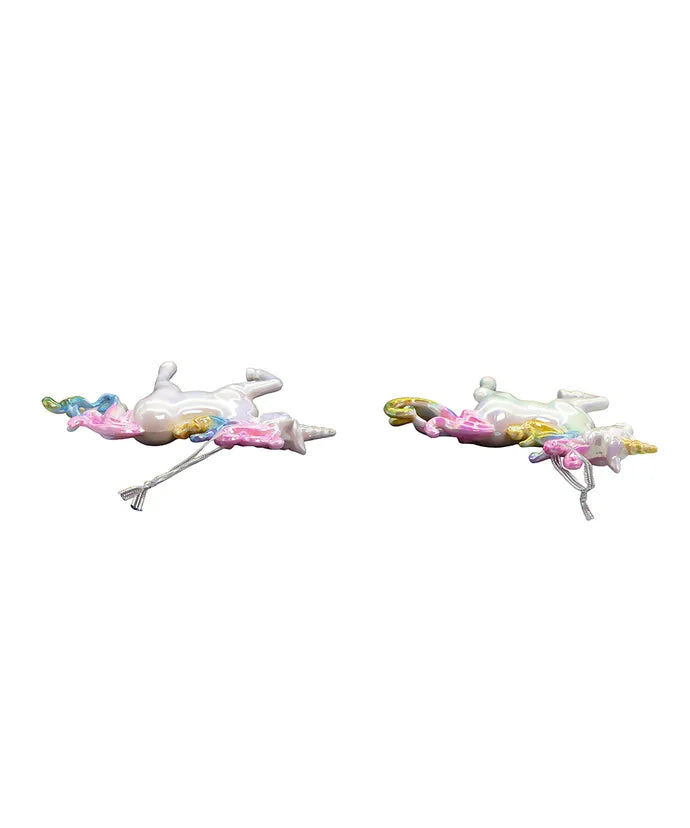 Pastel Iridescent Unicorn Ornament - Single, Various Options