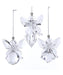 Acrylic Angel Ornament - Single, Various Options